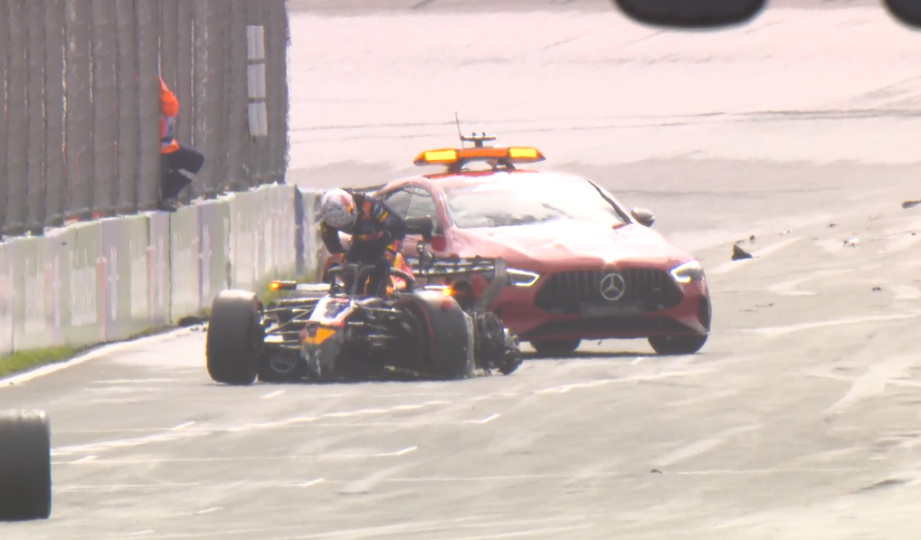 Verstappen's Home Race Ends in Lap 2 Smash at Zandvoort 1 max dutch gp crash